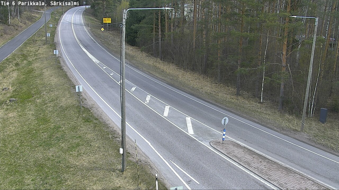 Weather Camera Image Väg 6 Parikkala, Särkisalmi, Parikkala, Etelä-Karjala