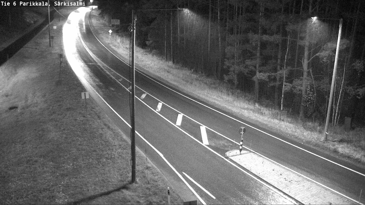 Weather Camera Image Road 6 Parikkala, Särkisalmi, Parikkala, Etelä-Karjala