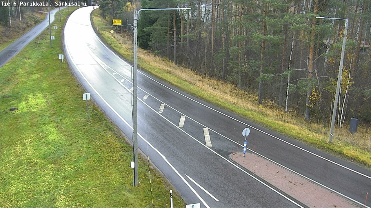 Weather Camera Image Road 6 Parikkala, Särkisalmi, Parikkala, Etelä-Karjala