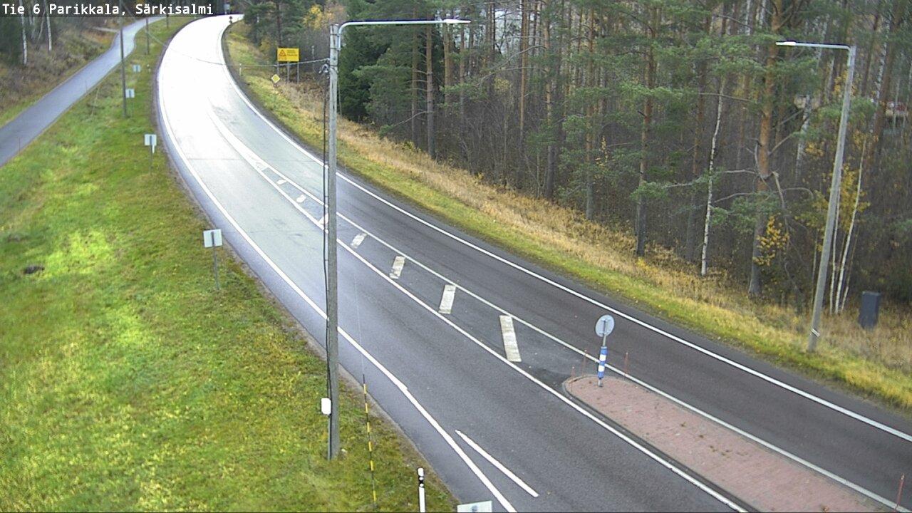 Weather Camera Image Road 6 Parikkala, Särkisalmi, Parikkala, Etelä-Karjala