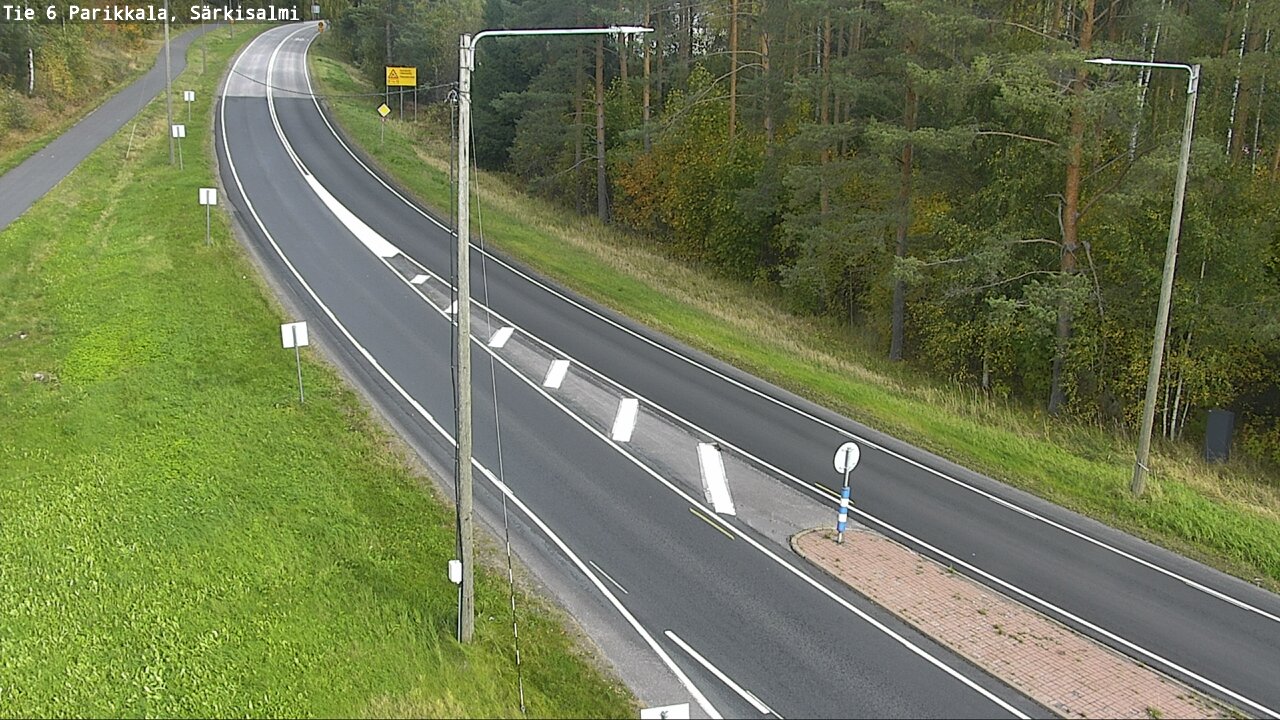Weather Camera Image Road 6 Parikkala, Särkisalmi, Parikkala, Etelä-Karjala