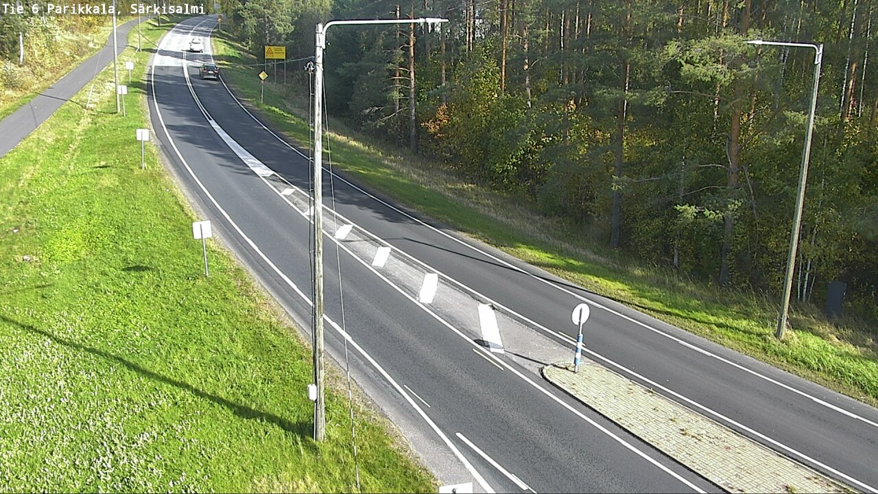 Weather Camera Image Road 6 Parikkala, Särkisalmi, Parikkala, Etelä-Karjala