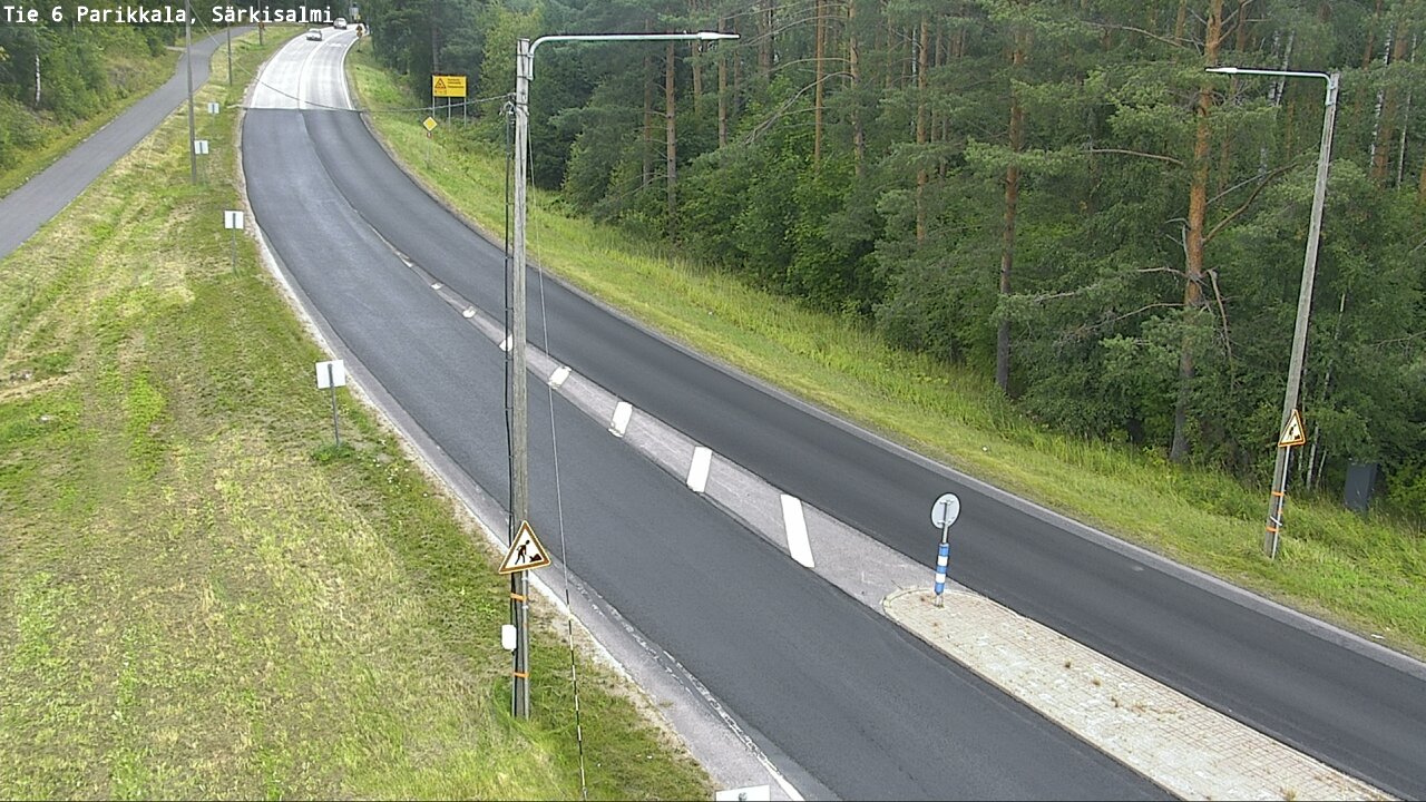 Weather Camera Image Road 6 Parikkala, Särkisalmi, Parikkala, Etelä-Karjala