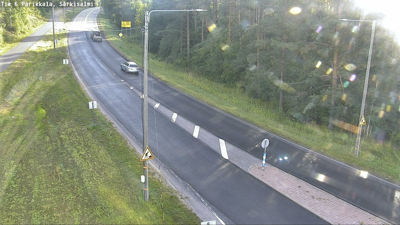 Weather Camera Image Road 6 Parikkala, Särkisalmi, Parikkala, Etelä-Karjala
