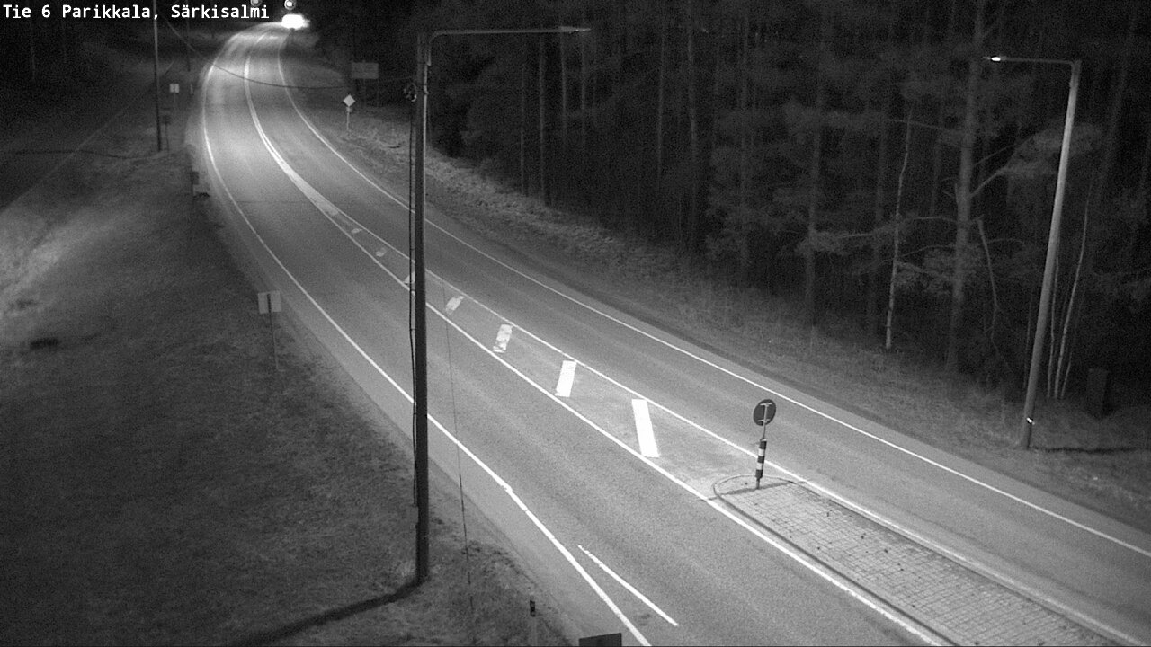 Weather Camera Image Väg 6 Parikkala, Särkisalmi, Parikkala, Etelä-Karjala