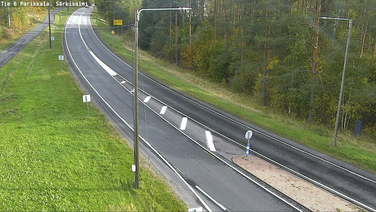 Weather Camera Image Road 6 Parikkala, Särkisalmi, Parikkala, Etelä-Karjala