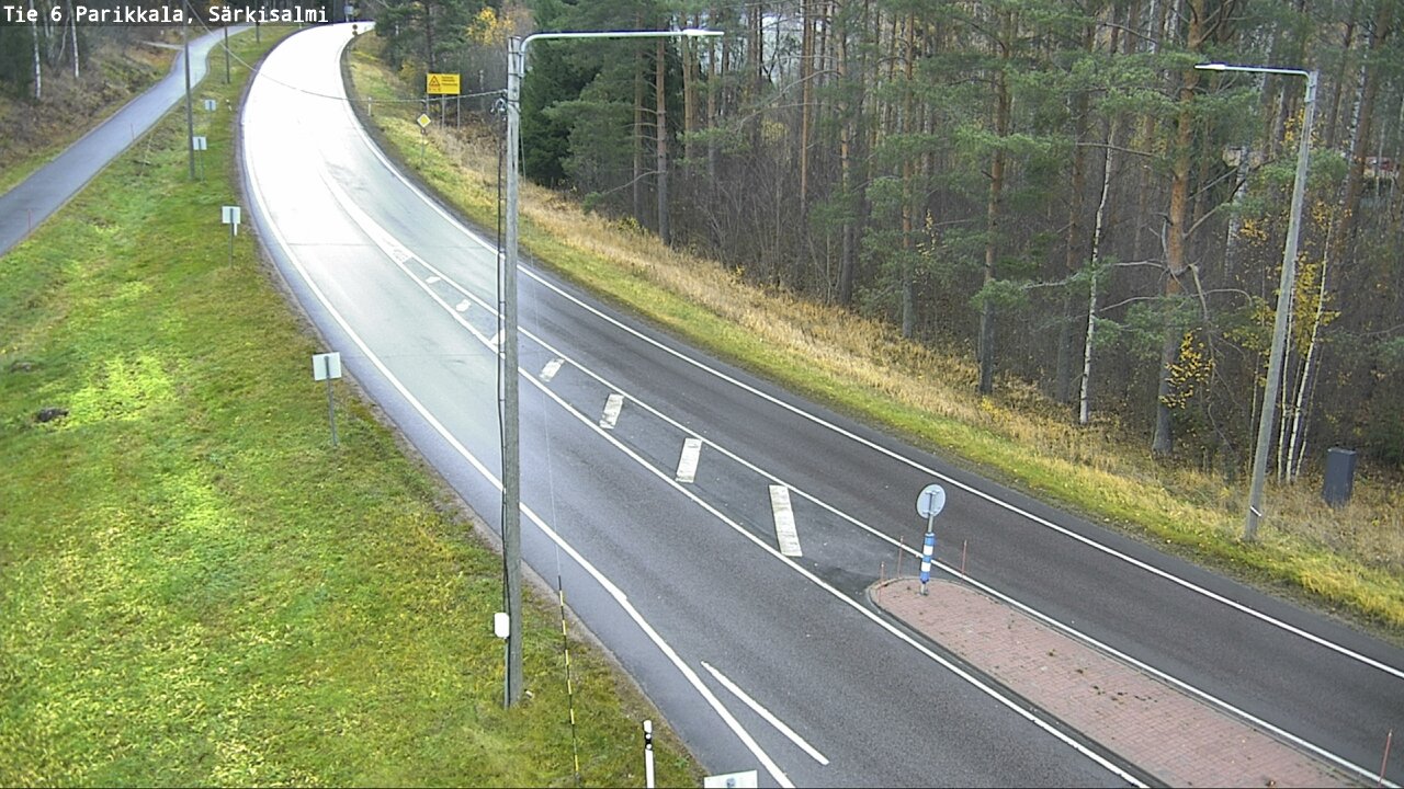Weather Camera Image Road 6 Parikkala, Särkisalmi, Parikkala, Etelä-Karjala