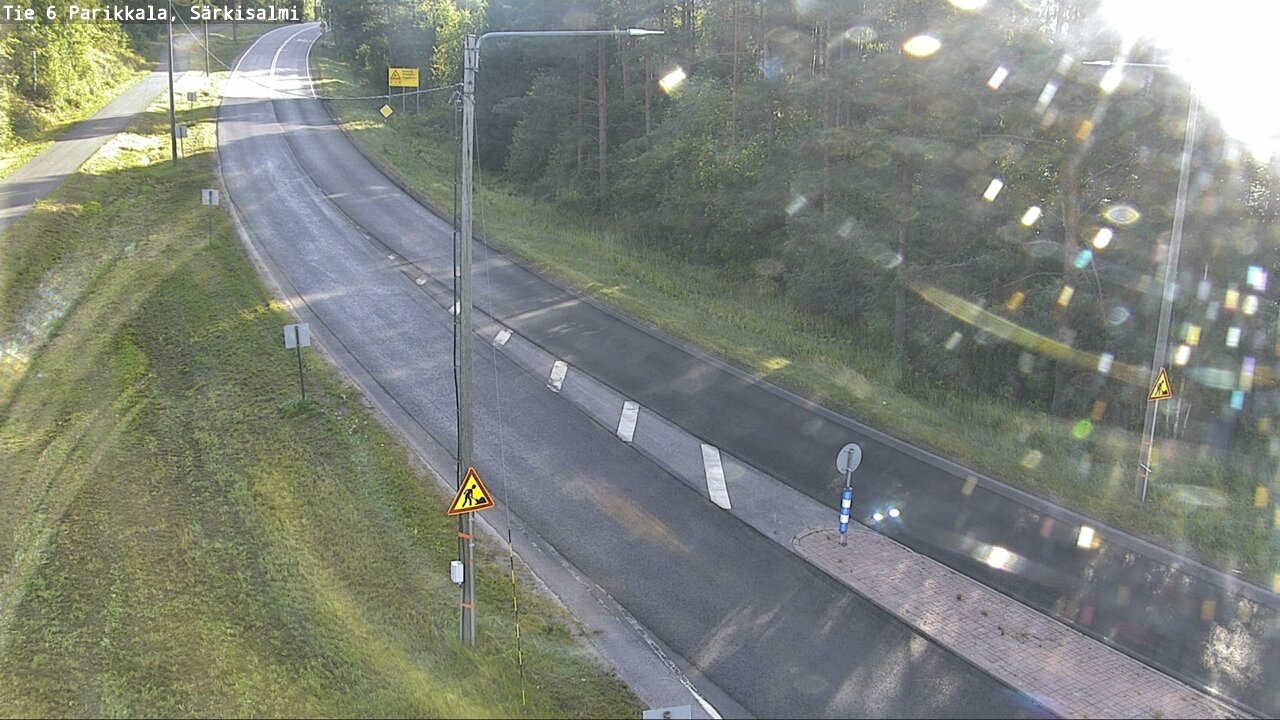 Weather Camera Image Road 6 Parikkala, Särkisalmi, Parikkala, Etelä-Karjala