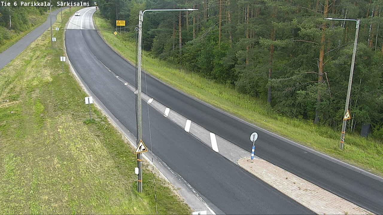 Weather Camera Image Road 6 Parikkala, Särkisalmi, Parikkala, Etelä-Karjala