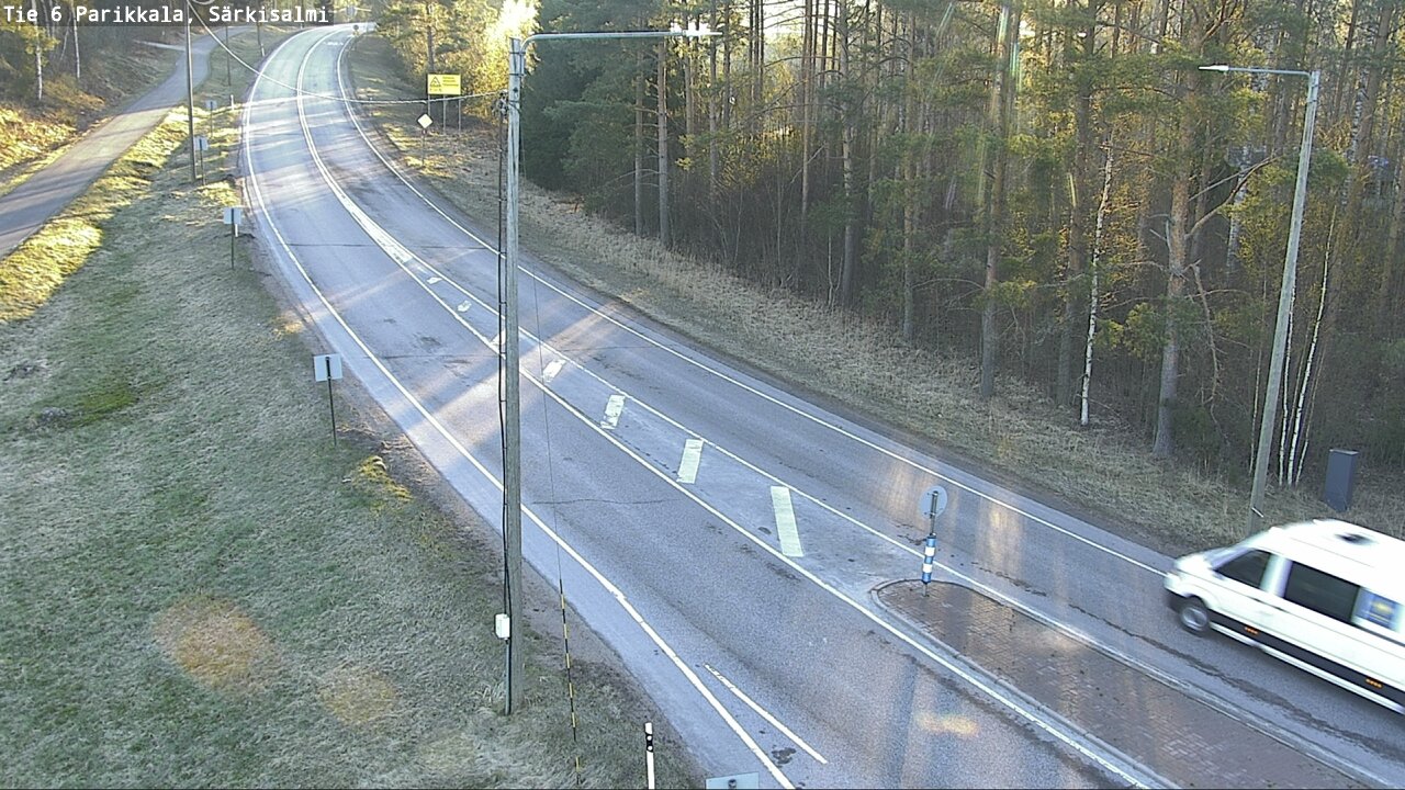 Weather Camera Image Väg 6 Parikkala, Särkisalmi, Parikkala, Etelä-Karjala