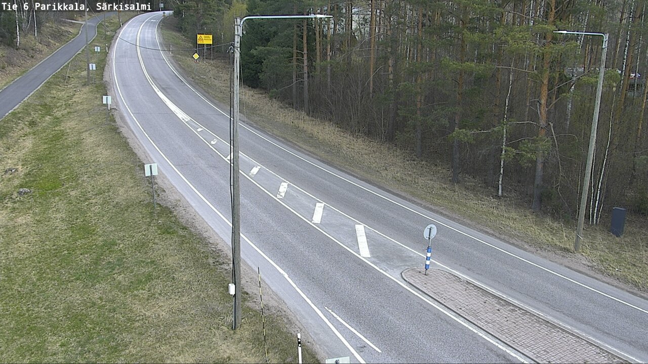 Weather Camera Image Väg 6 Parikkala, Särkisalmi, Parikkala, Etelä-Karjala