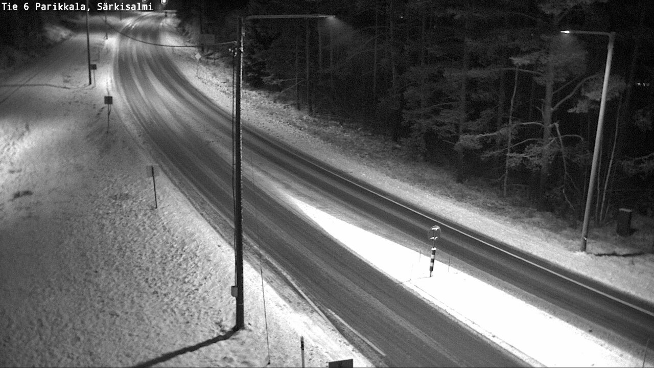 Weather Camera Image Väg 6 Parikkala, Särkisalmi, Parikkala, Etelä-Karjala