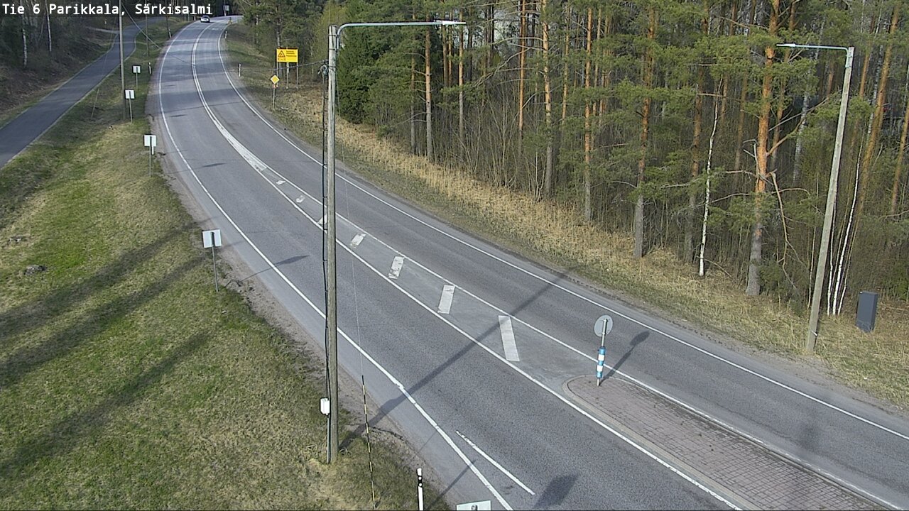 Weather Camera Image Väg 6 Parikkala, Särkisalmi, Parikkala, Etelä-Karjala