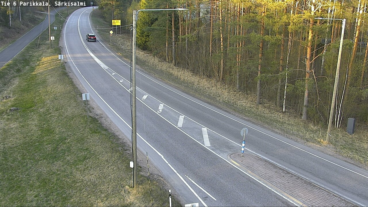 Weather Camera Image Väg 6 Parikkala, Särkisalmi, Parikkala, Etelä-Karjala