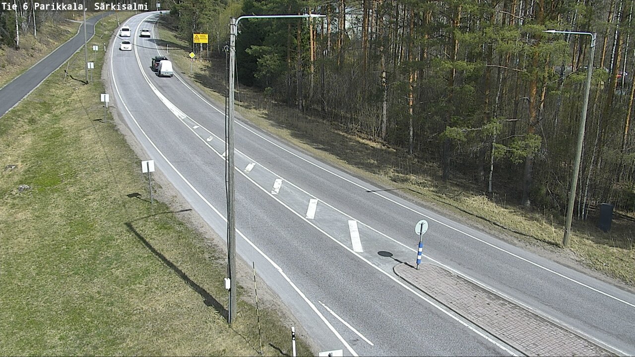 Weather Camera Image Väg 6 Parikkala, Särkisalmi, Parikkala, Etelä-Karjala