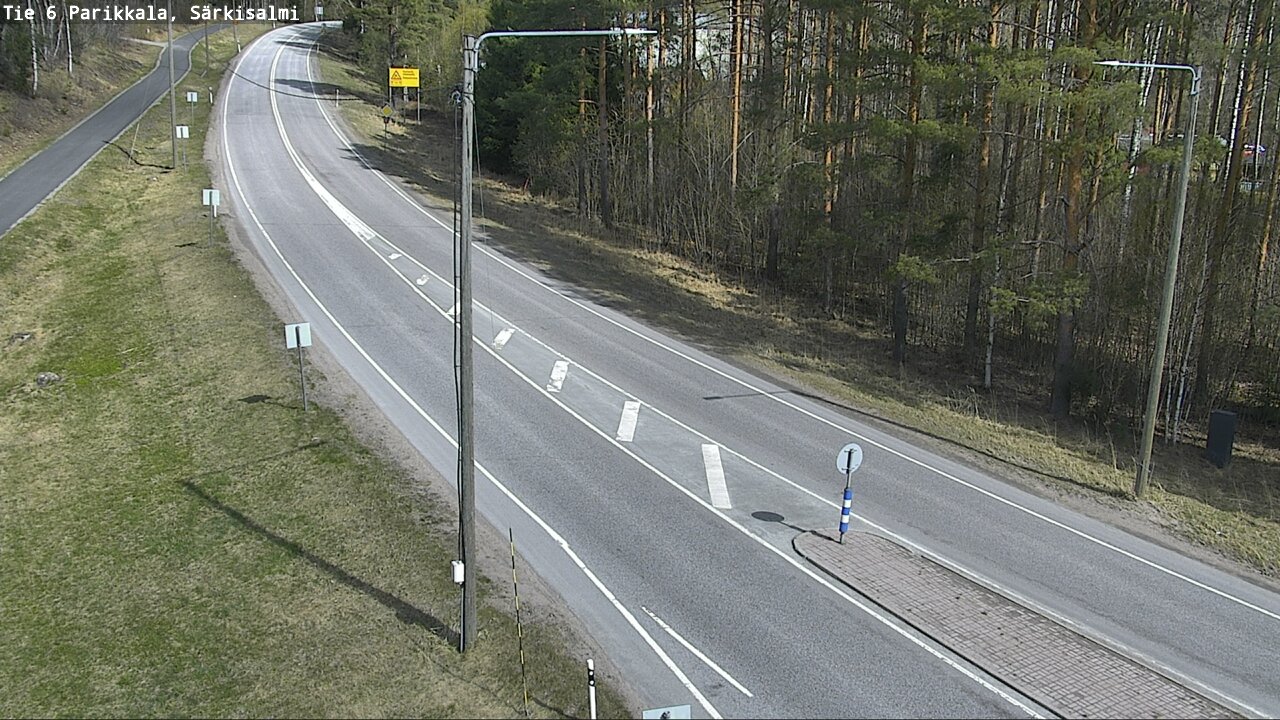 Weather Camera Image Väg 6 Parikkala, Särkisalmi, Parikkala, Etelä-Karjala