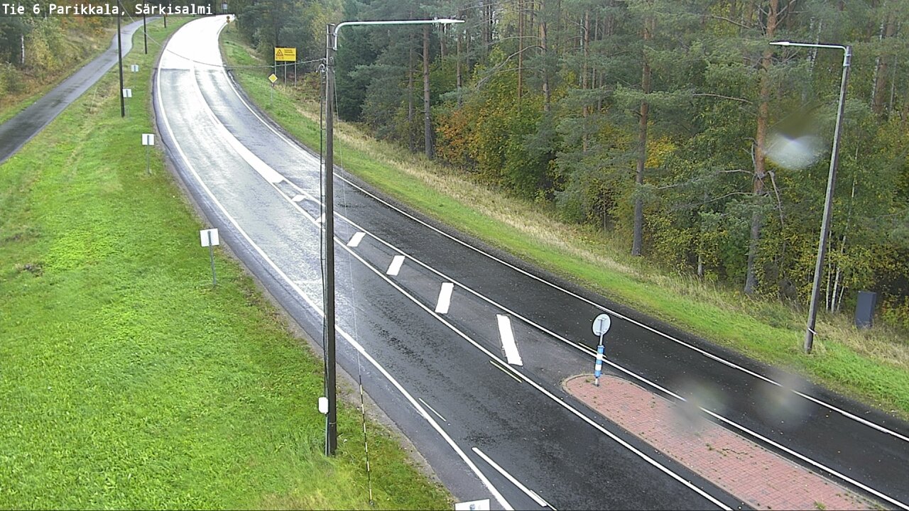Weather Camera Image Väg 6 Parikkala, Särkisalmi, Parikkala, Etelä-Karjala
