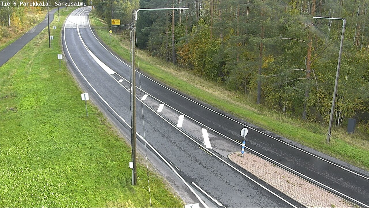Weather Camera Image Road 6 Parikkala, Särkisalmi, Parikkala, Etelä-Karjala