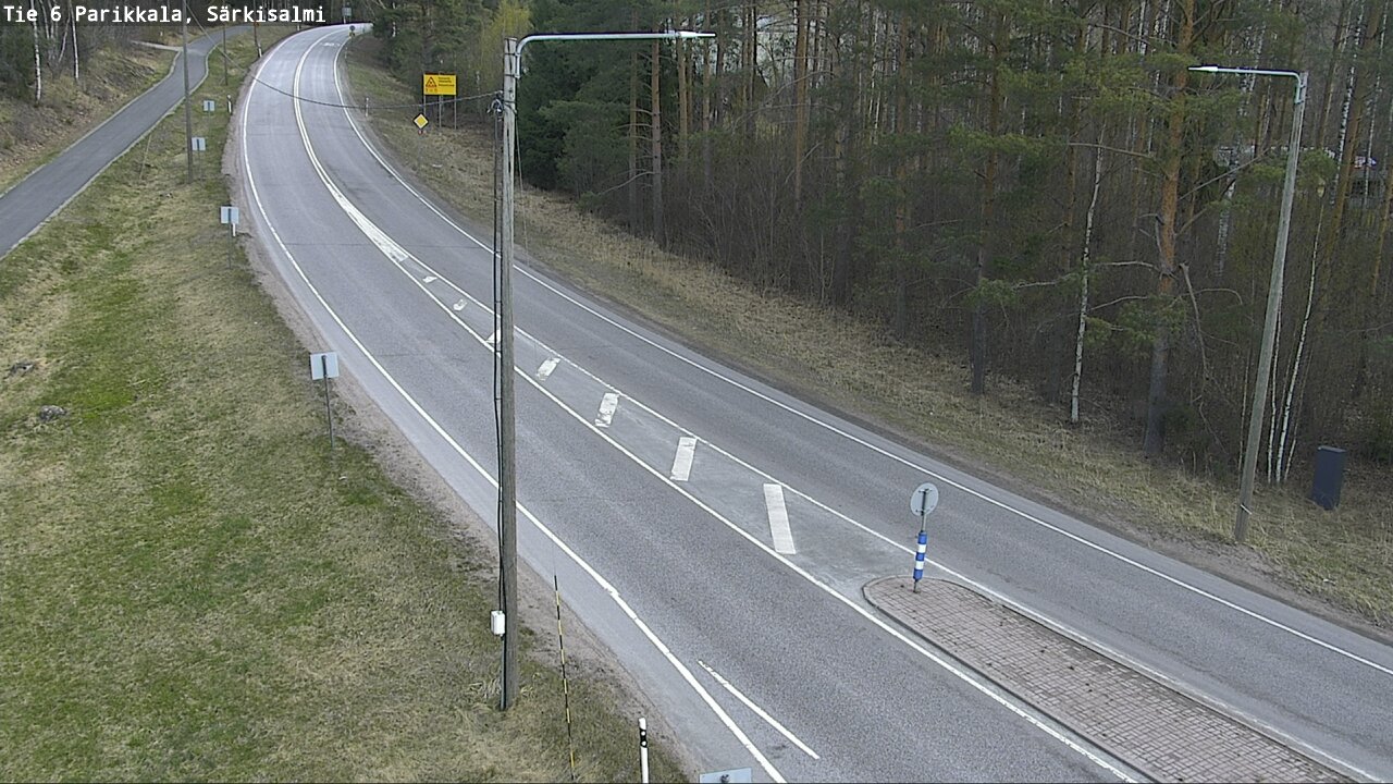 Weather Camera Image Väg 6 Parikkala, Särkisalmi, Parikkala, Etelä-Karjala