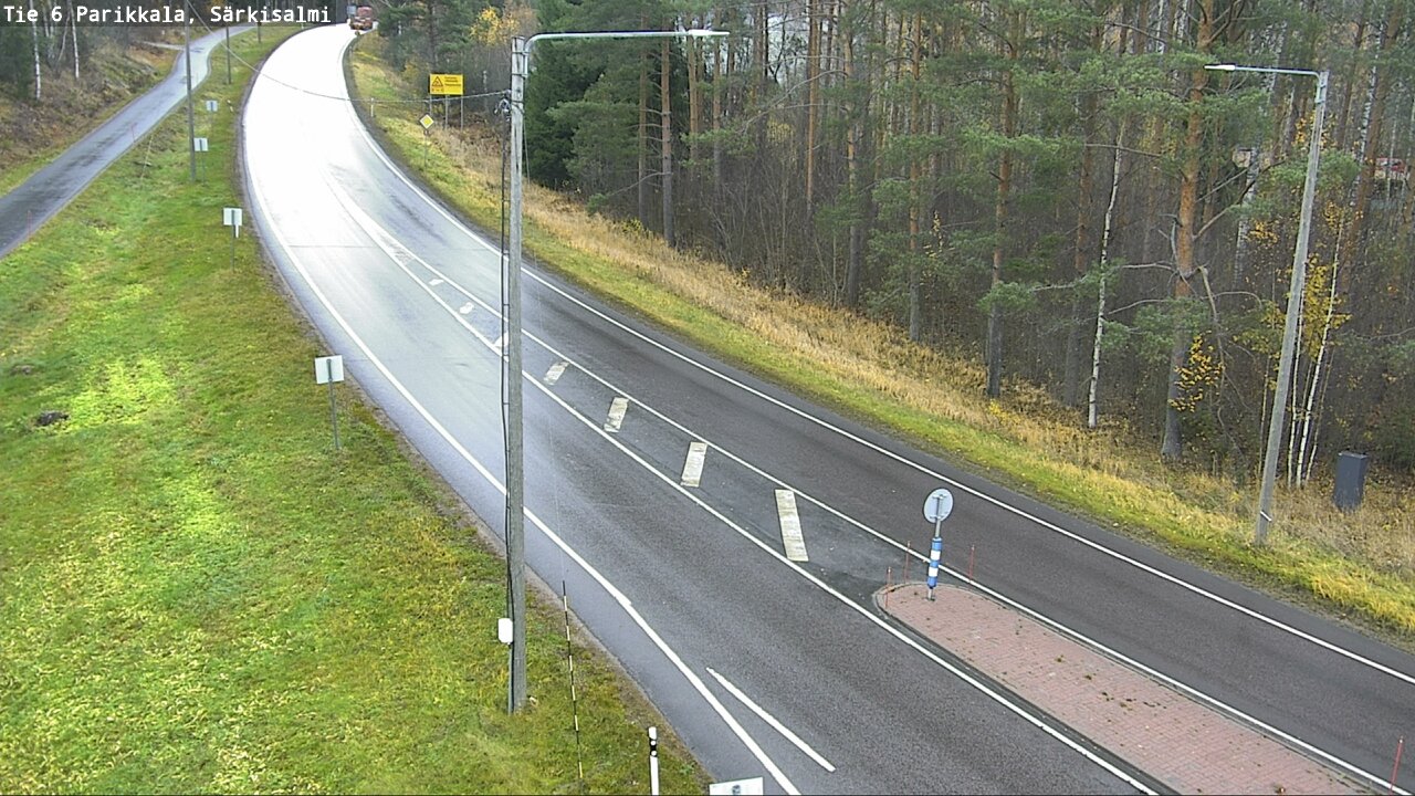 Weather Camera Image Road 6 Parikkala, Särkisalmi, Parikkala, Etelä-Karjala