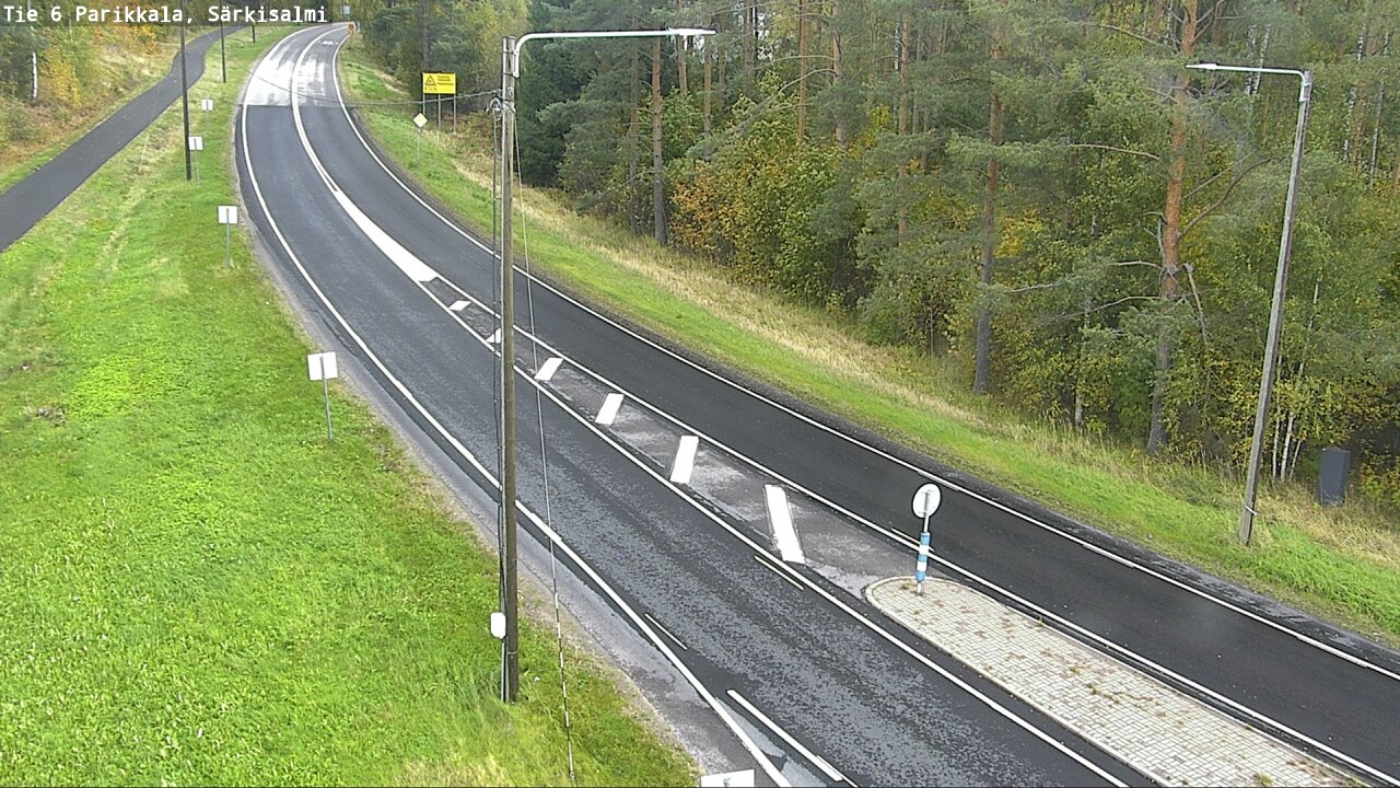 Weather Camera Image Road 6 Parikkala, Särkisalmi, Parikkala, Etelä-Karjala