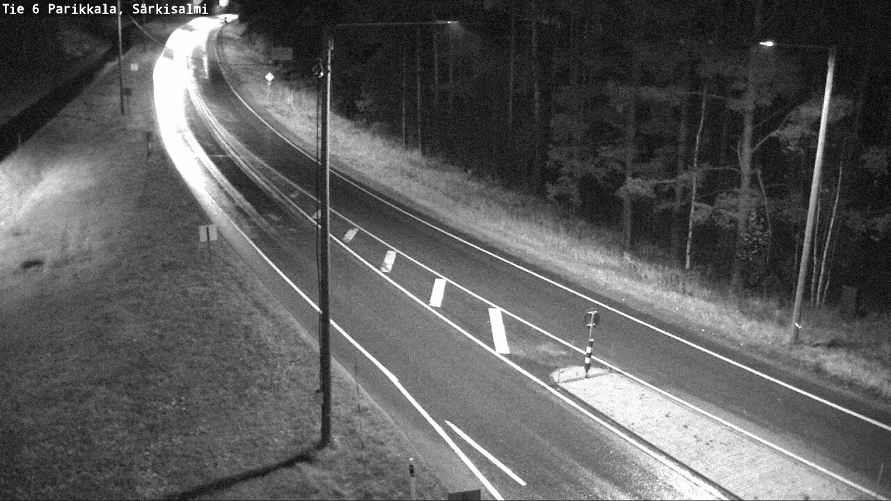 Weather Camera Image Road 6 Parikkala, Särkisalmi, Parikkala, Etelä-Karjala