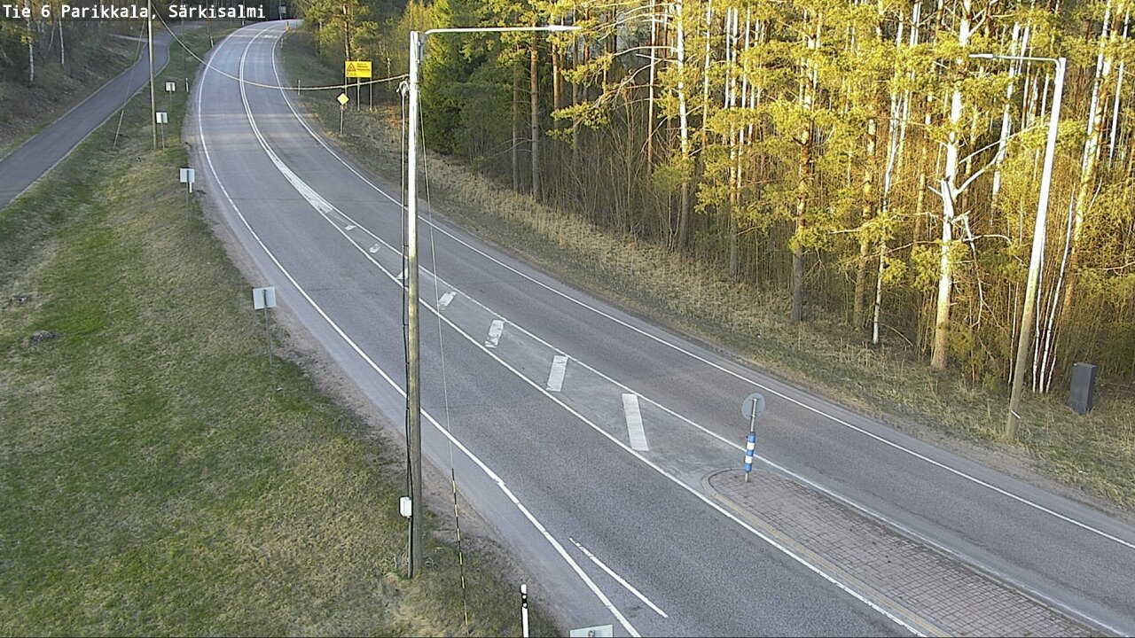 Weather Camera Image Väg 6 Parikkala, Särkisalmi, Parikkala, Etelä-Karjala