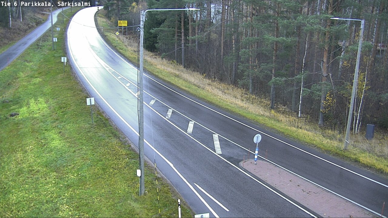 Weather Camera Image Road 6 Parikkala, Särkisalmi, Parikkala, Etelä-Karjala