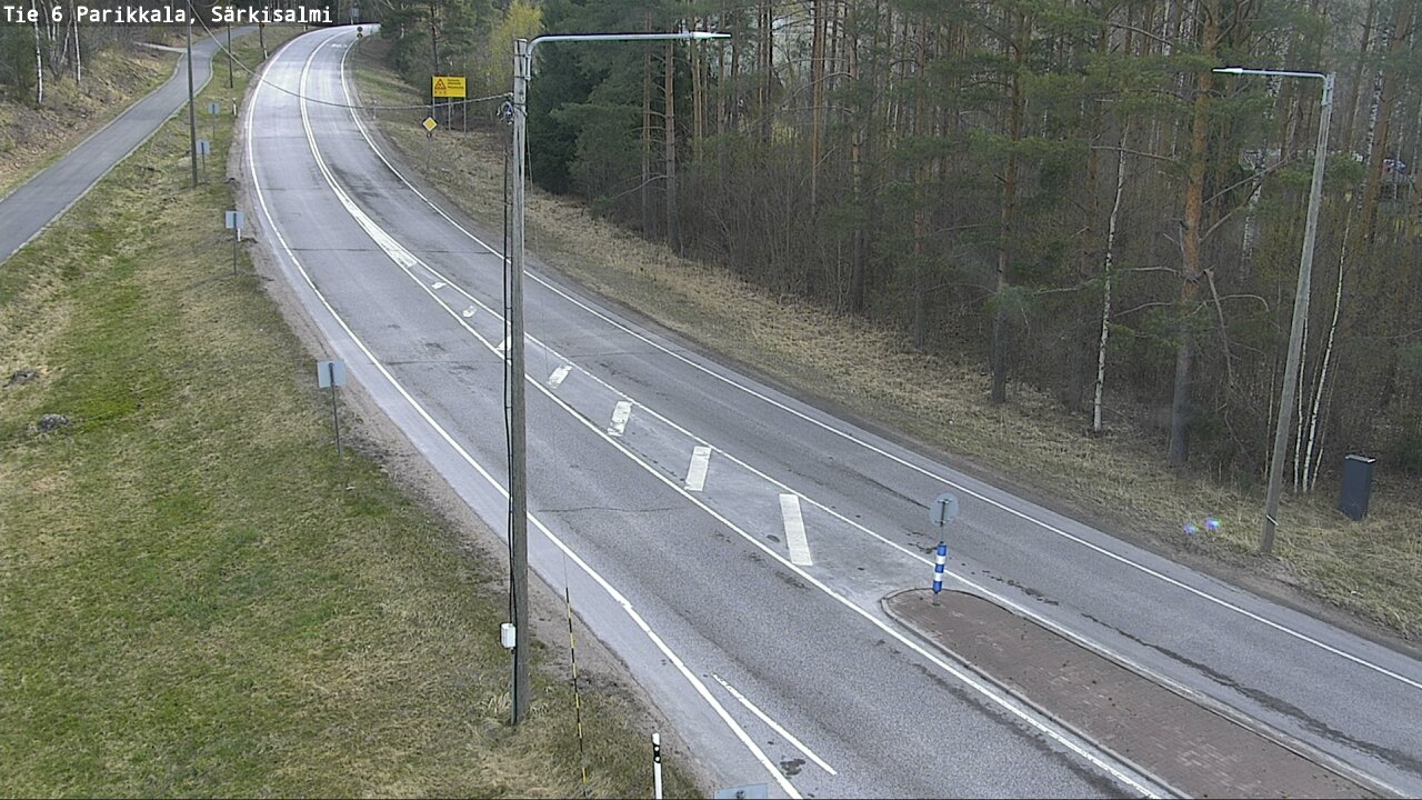 Weather Camera Image Väg 6 Parikkala, Särkisalmi, Parikkala, Etelä-Karjala