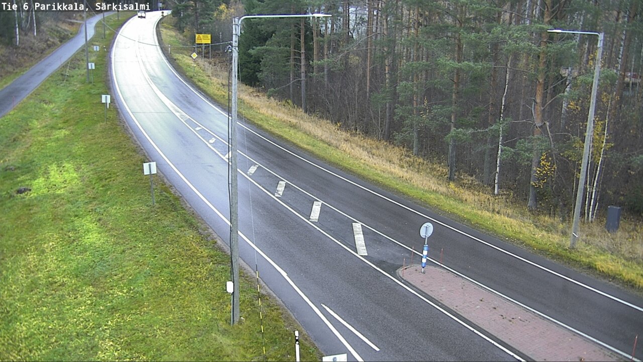 Weather Camera Image Road 6 Parikkala, Särkisalmi, Parikkala, Etelä-Karjala