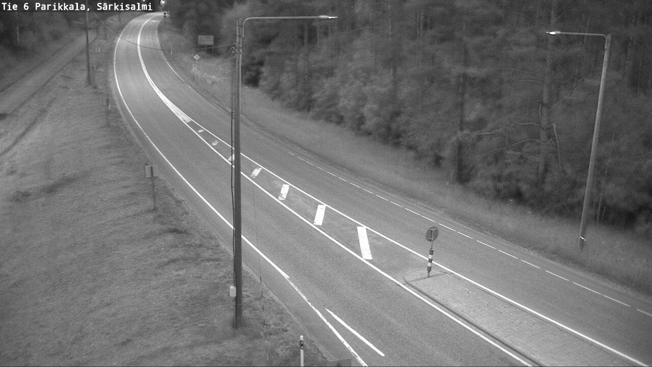 Weather Camera Image Road 6 Parikkala, Särkisalmi, Parikkala, Etelä-Karjala