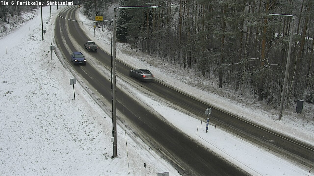 Weather Camera Image Väg 6 Parikkala, Särkisalmi, Parikkala, Etelä-Karjala