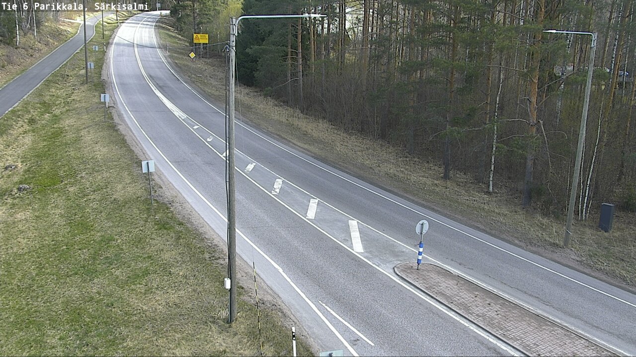 Weather Camera Image Väg 6 Parikkala, Särkisalmi, Parikkala, Etelä-Karjala