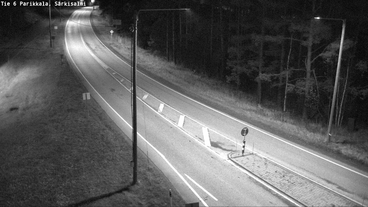 Weather Camera Image Road 6 Parikkala, Särkisalmi, Parikkala, Etelä-Karjala