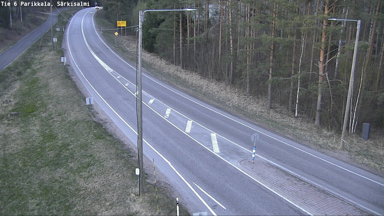 Weather Camera Image Väg 6 Parikkala, Särkisalmi, Parikkala, Etelä-Karjala