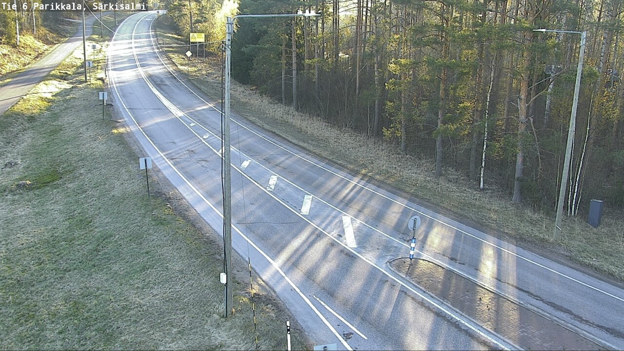 Weather Camera Image Väg 6 Parikkala, Särkisalmi, Parikkala, Etelä-Karjala