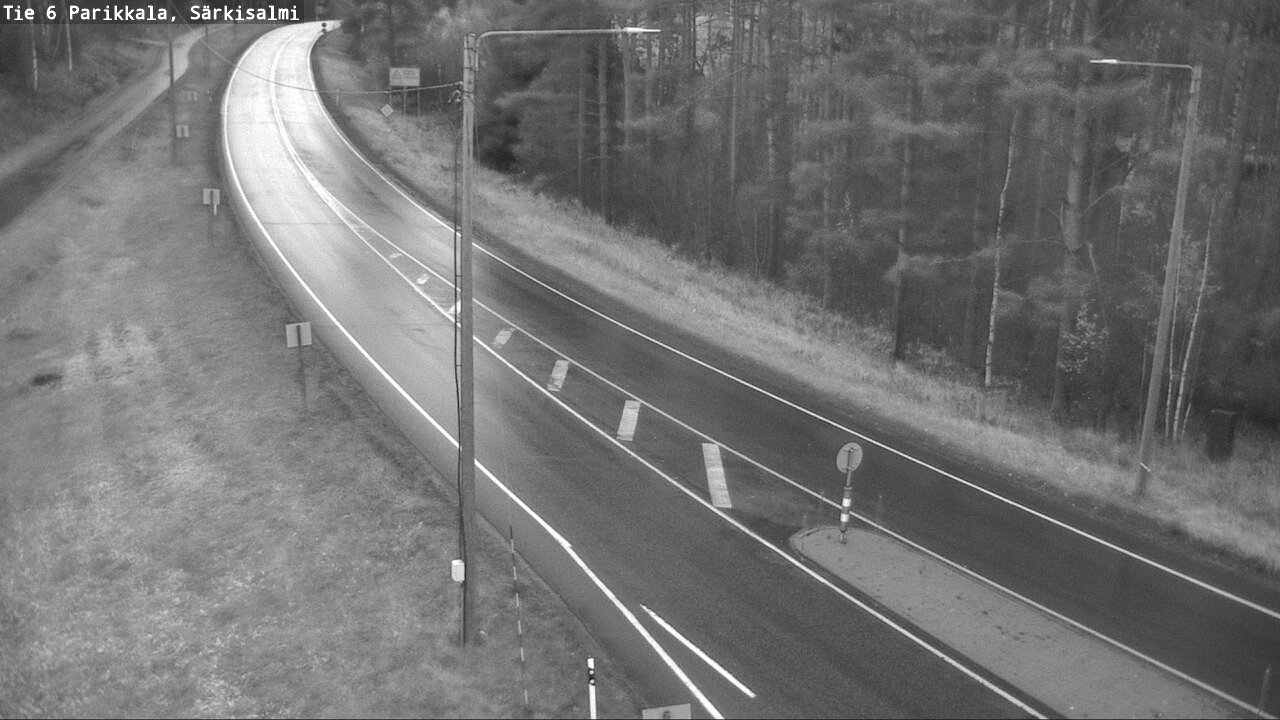 Weather Camera Image Road 6 Parikkala, Särkisalmi, Parikkala, Etelä-Karjala