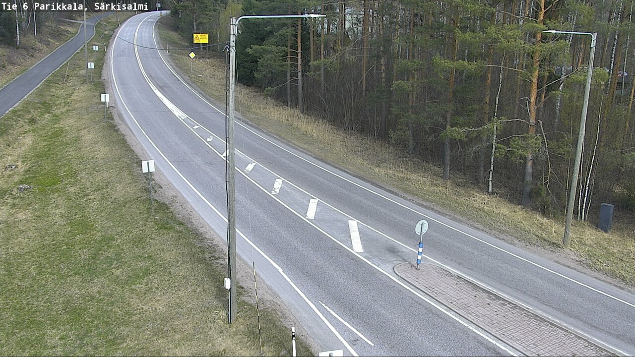 Weather Camera Image Väg 6 Parikkala, Särkisalmi, Parikkala, Etelä-Karjala