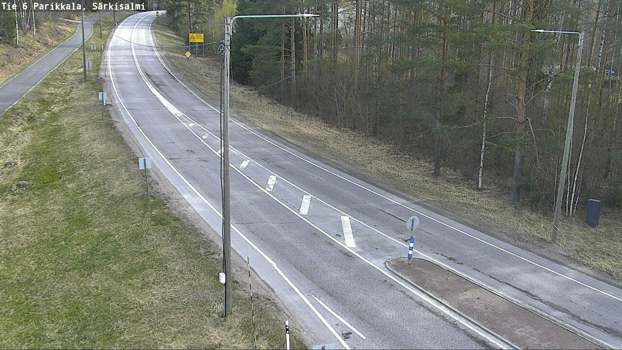 Weather Camera Image Väg 6 Parikkala, Särkisalmi, Parikkala, Etelä-Karjala