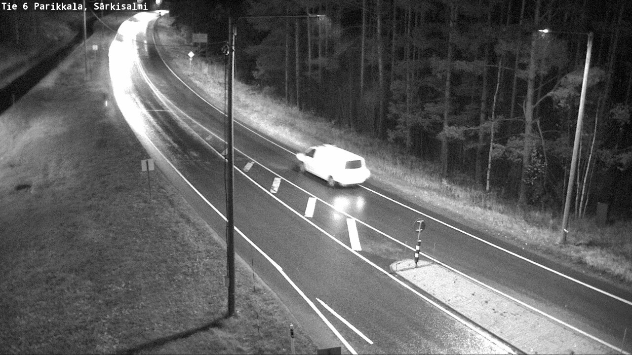 Weather Camera Image Road 6 Parikkala, Särkisalmi, Parikkala, Etelä-Karjala