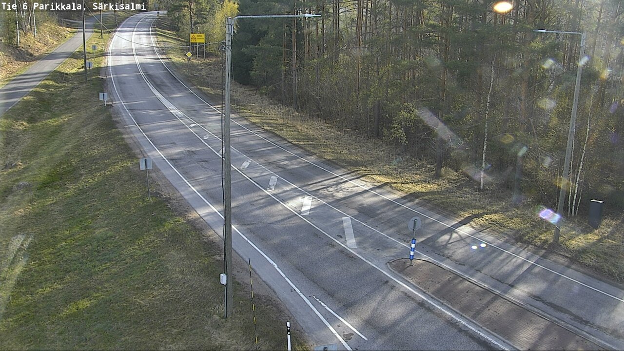 Weather Camera Image Väg 6 Parikkala, Särkisalmi, Parikkala, Etelä-Karjala