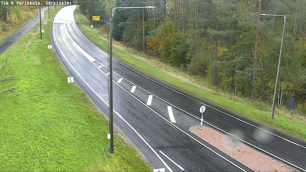 Weather Camera Image Väg 6 Parikkala, Särkisalmi, Parikkala, Etelä-Karjala