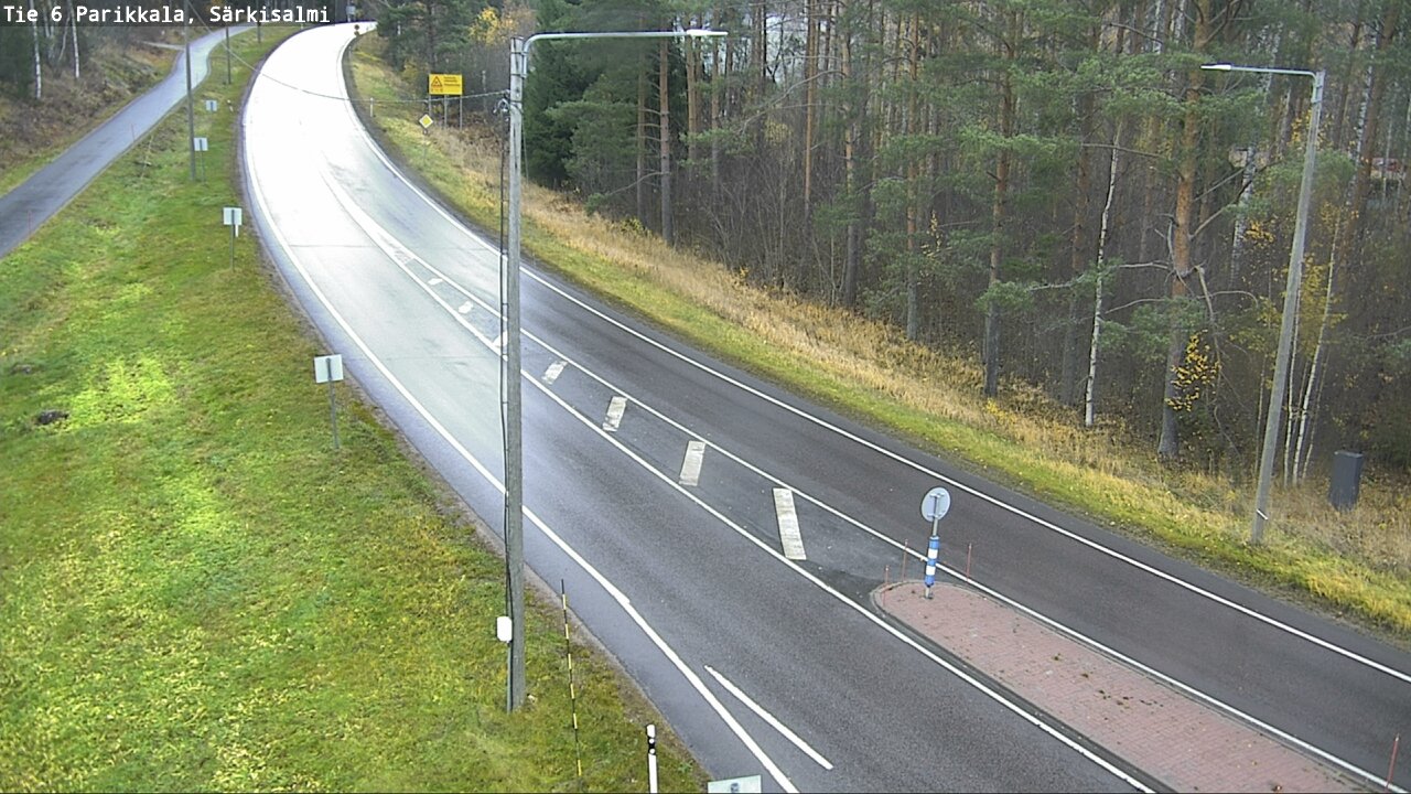 Weather Camera Image Road 6 Parikkala, Särkisalmi, Parikkala, Etelä-Karjala