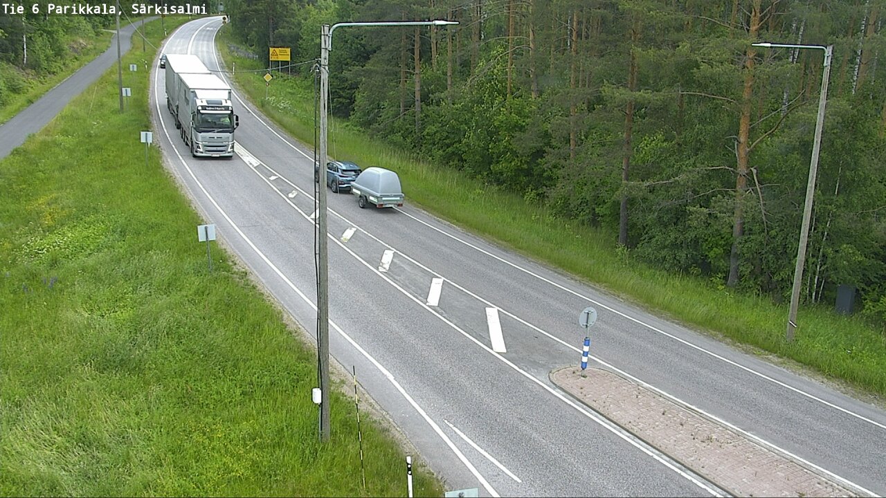 Kelikamerat Kuva Tie 6 Parikkala, Särkisalmi, Parikkala, Etelä-Karjala