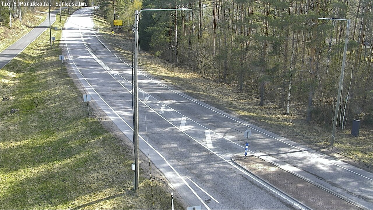 Weather Camera Image Väg 6 Parikkala, Särkisalmi, Parikkala, Etelä-Karjala