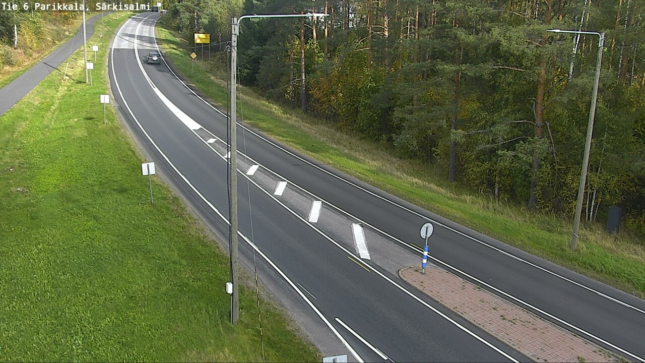 Weather Camera Image Road 6 Parikkala, Särkisalmi, Parikkala, Etelä-Karjala