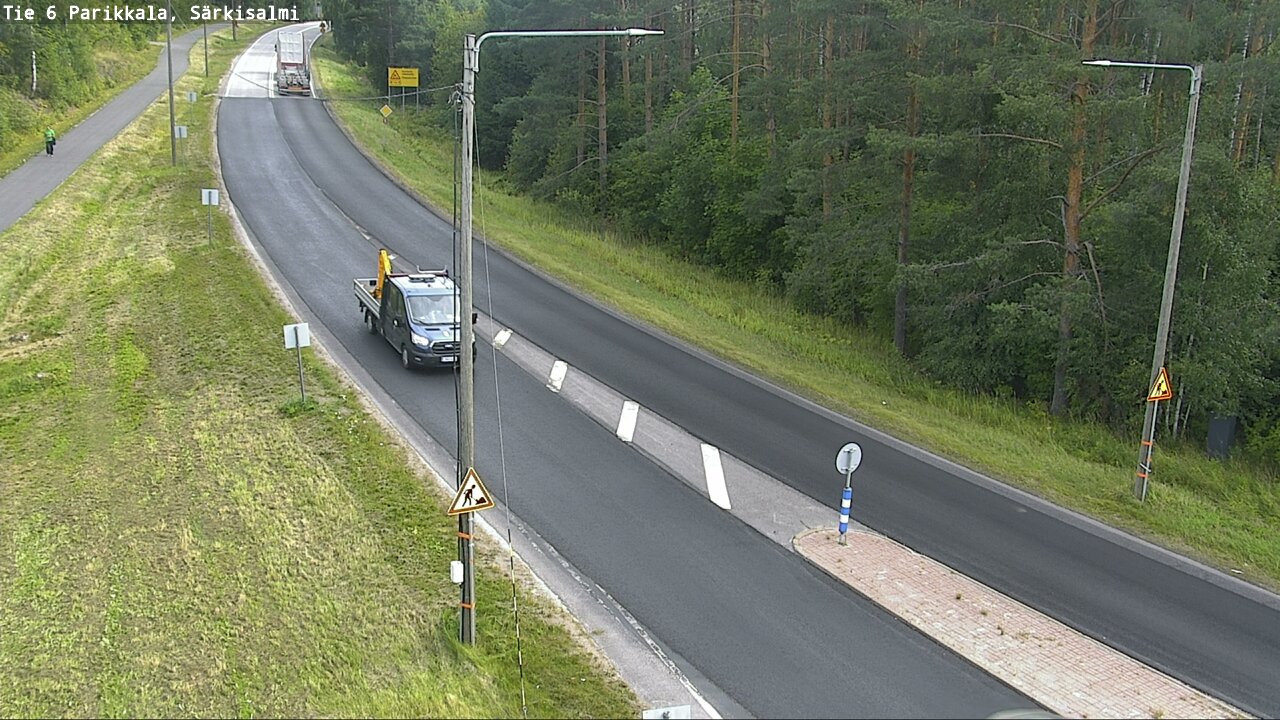 Weather Camera Image Road 6 Parikkala, Särkisalmi, Parikkala, Etelä-Karjala