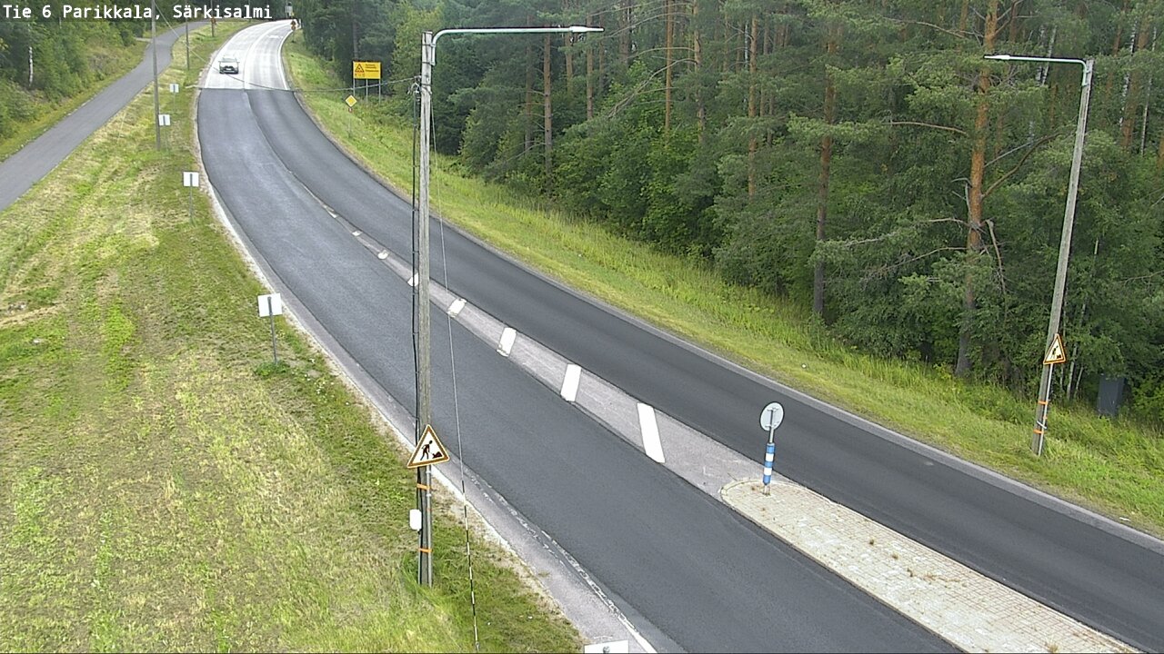 Weather Camera Image Road 6 Parikkala, Särkisalmi, Parikkala, Etelä-Karjala