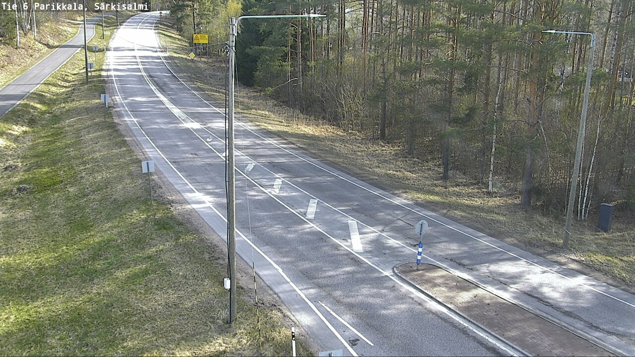 Weather Camera Image Väg 6 Parikkala, Särkisalmi, Parikkala, Etelä-Karjala