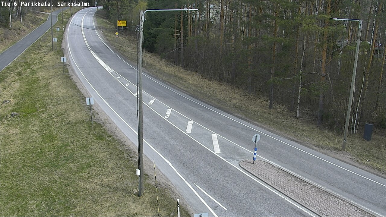 Weather Camera Image Väg 6 Parikkala, Särkisalmi, Parikkala, Etelä-Karjala